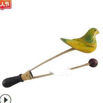 .越南 打击乐器 手工 儿童民族 竹木 手工组装—竹木石头乐器系列
