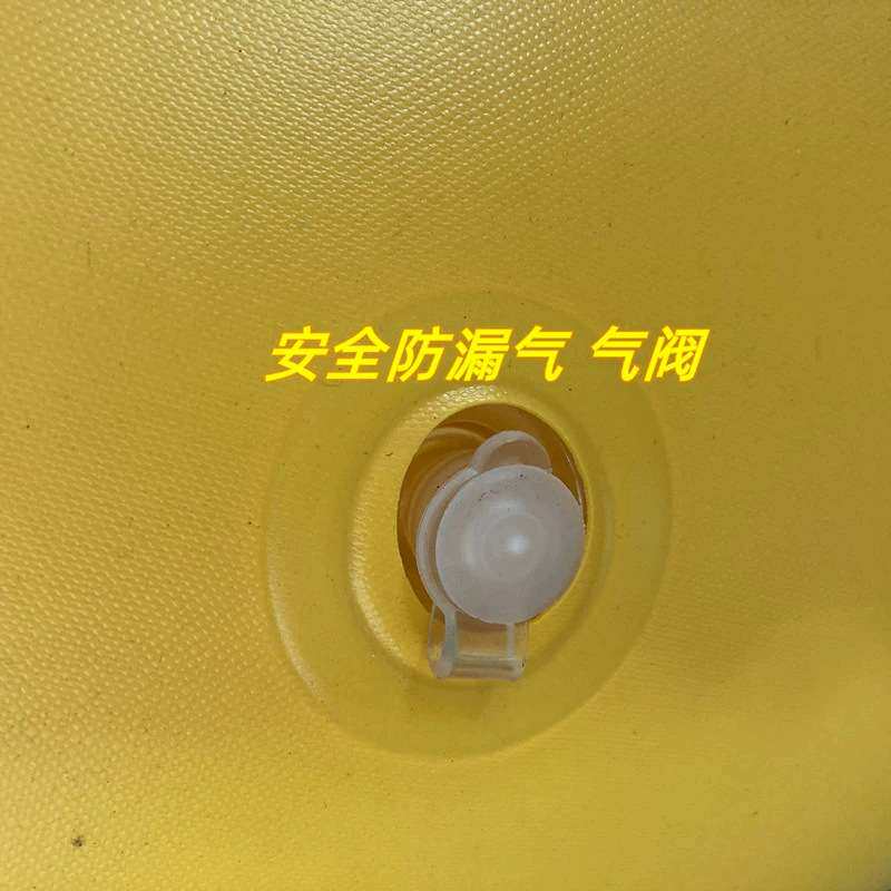 水上乐园PVC充气皮筏耐磨双人皮筏子滑水圈橡皮艇充气船便携