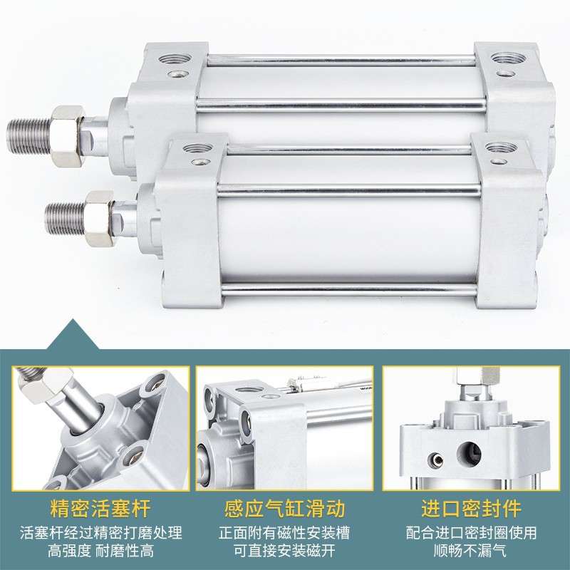 标准气缸MBB/MDBB32/40/50/63/80/100/125-25/50/75/100/150/200Z图片