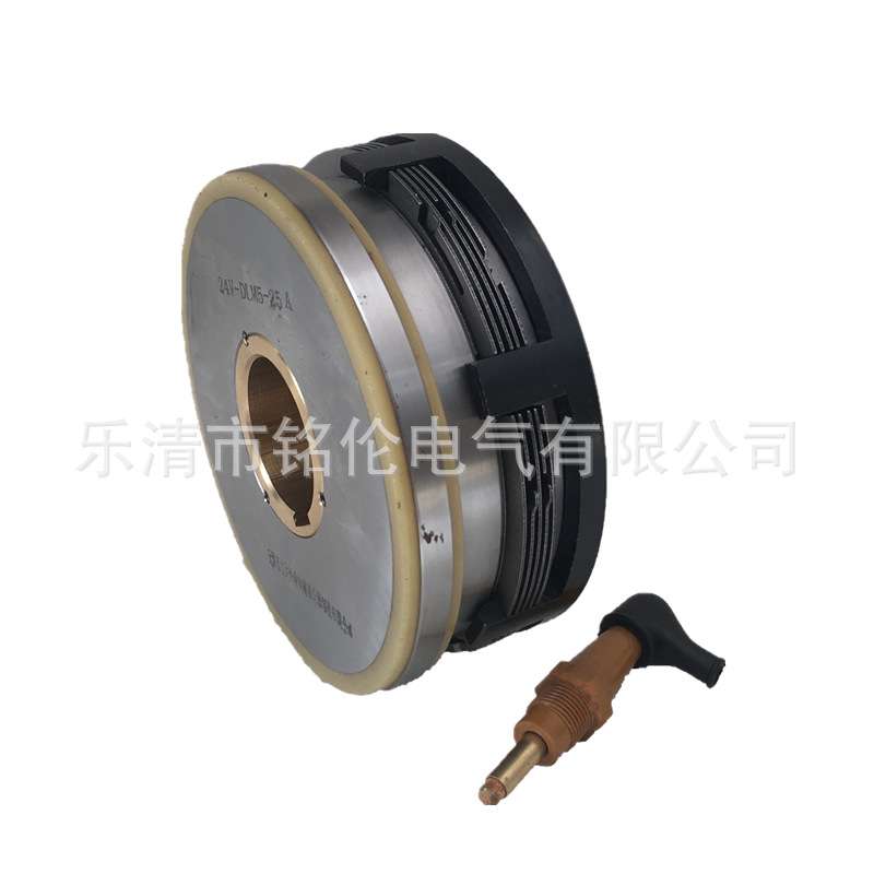 机床离合器DLM5-2.5 DLM5-2.5A湿式多片电磁离合器24V带电刷一个