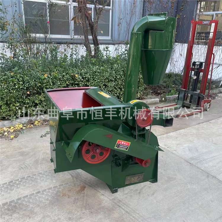 济南大棚花卉营养土粉碎机 种植泥土电动粉碎机锤片除尘式破碎机