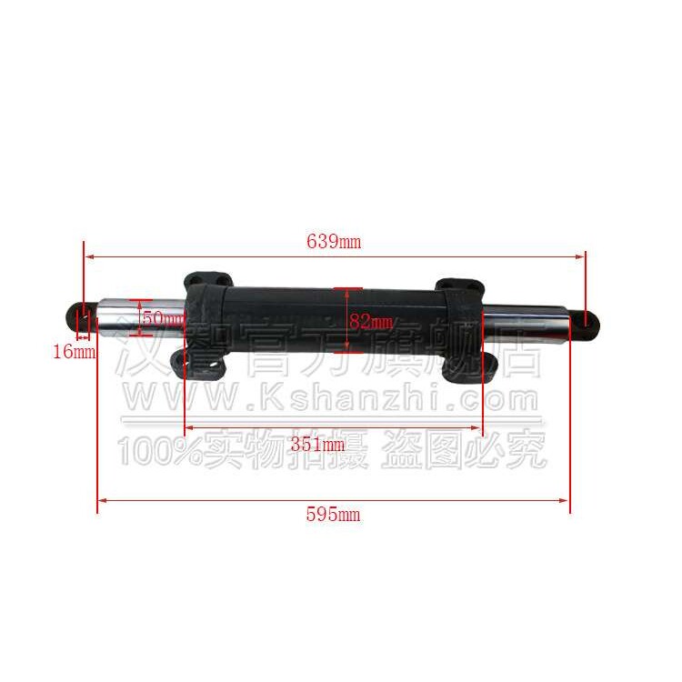 叉车横置油缸G27Z4-30601适用合力K系列叉车液压配件转向缸方向缸