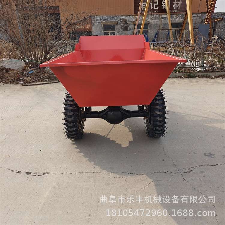 轻便型小推车 地头小窄路好用的汽油手推车 工地运输车