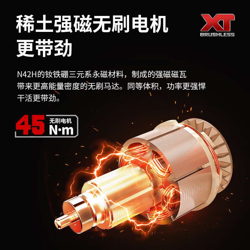 ken锐奇小红钻锂电无刷12V冲击钻Q12XT充电式手电钻