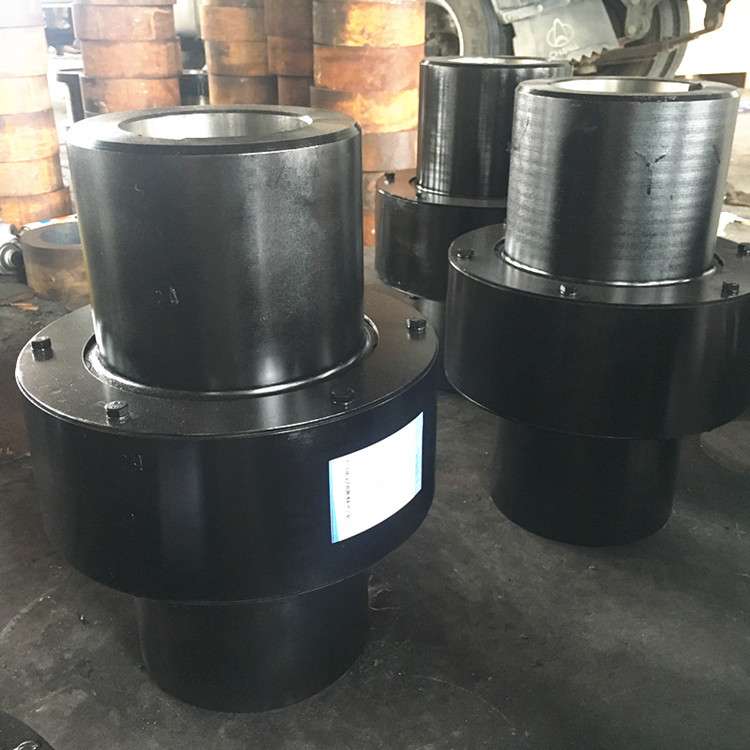 厂家加工HL12弹性销轴齿式联轴器尼龙棒弹性套柱销连轴器