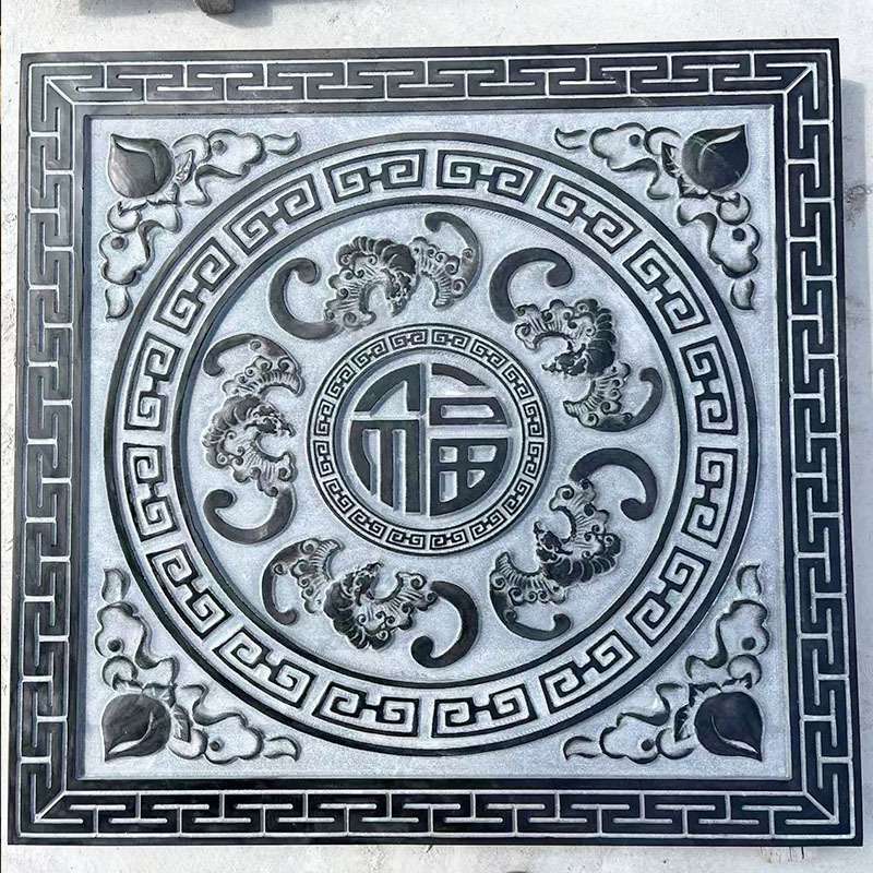 石雕浮雕地雕厂家专业雕刻各种规格过门石户外中式庭院地雕石材