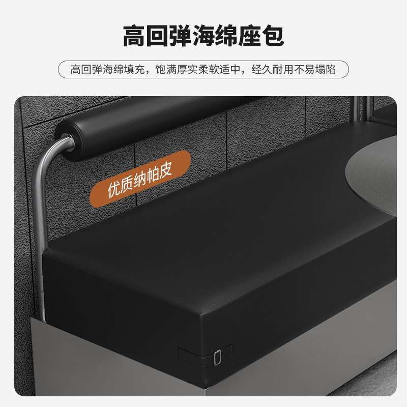 网红奶茶甜品店咖啡厅靠墙不锈钢卡座沙发工业风酒吧餐厅水吧桌椅