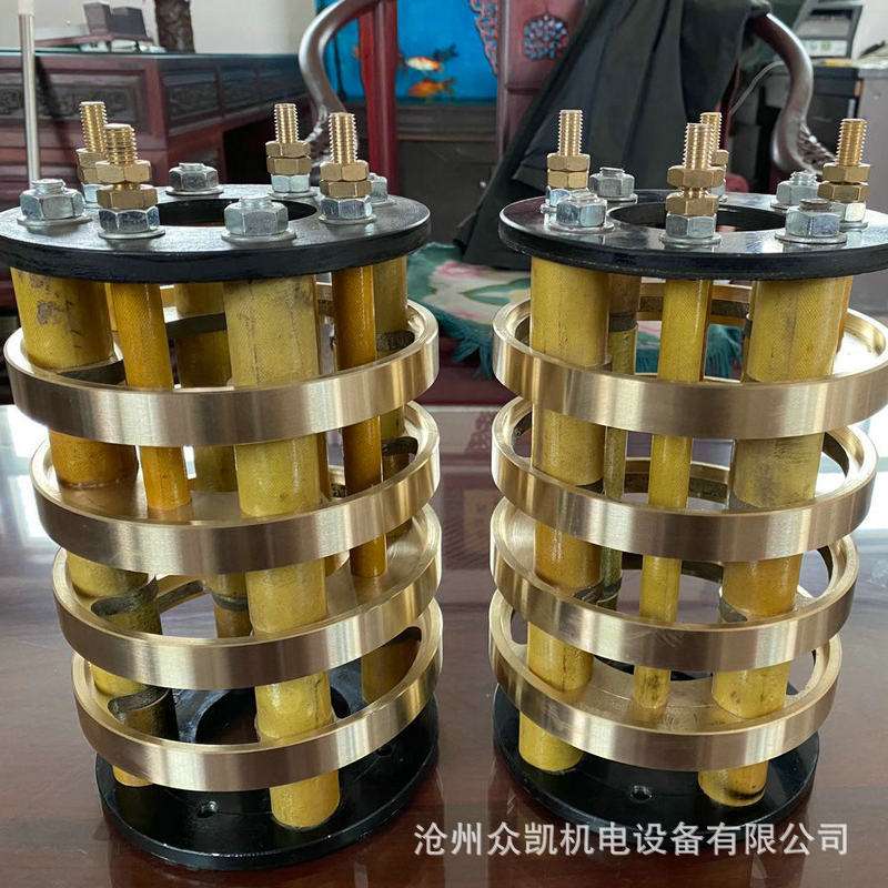 厂家 空心轴电机滑环 设备旋转导电环电动机配件 多路集电环