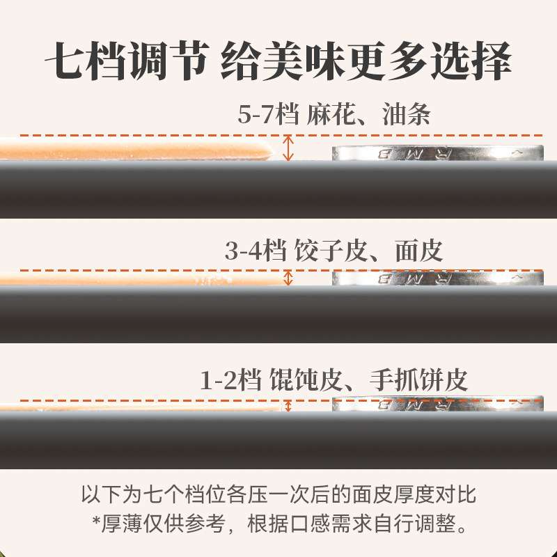 压面机切面器家用不锈钢电动面条机小型压面条饸饹机馄饨皮饺子皮