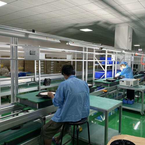 厂家 路灯组装线LED户外灯具装配线UFO工矿隧道灯工装板生产线