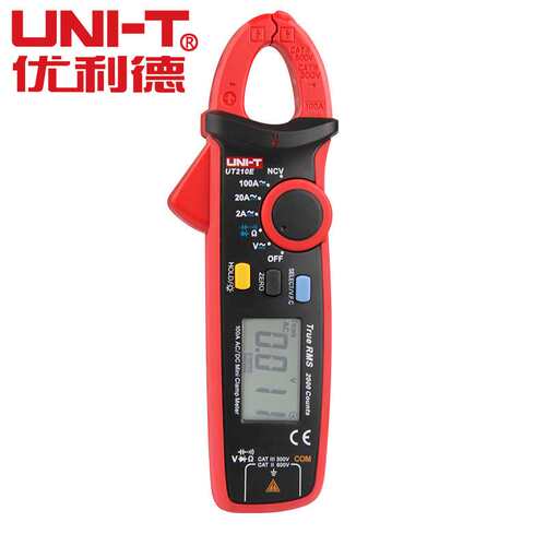 UTI-T迷你数字钳型表UT210E优利德数字钳表电路电力检测钳型表