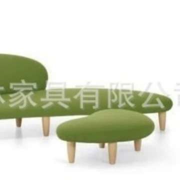 个性现代弧形布艺组合沙发客厅懒人沙发 创意鹅卵石沙发月亮沙发