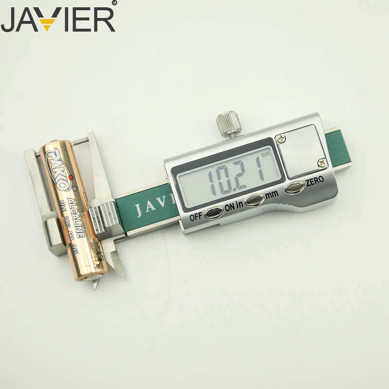 JAVIER0-25MM工业级金属罩壳微型电子数显三用卡规测厚规珠宝卡表