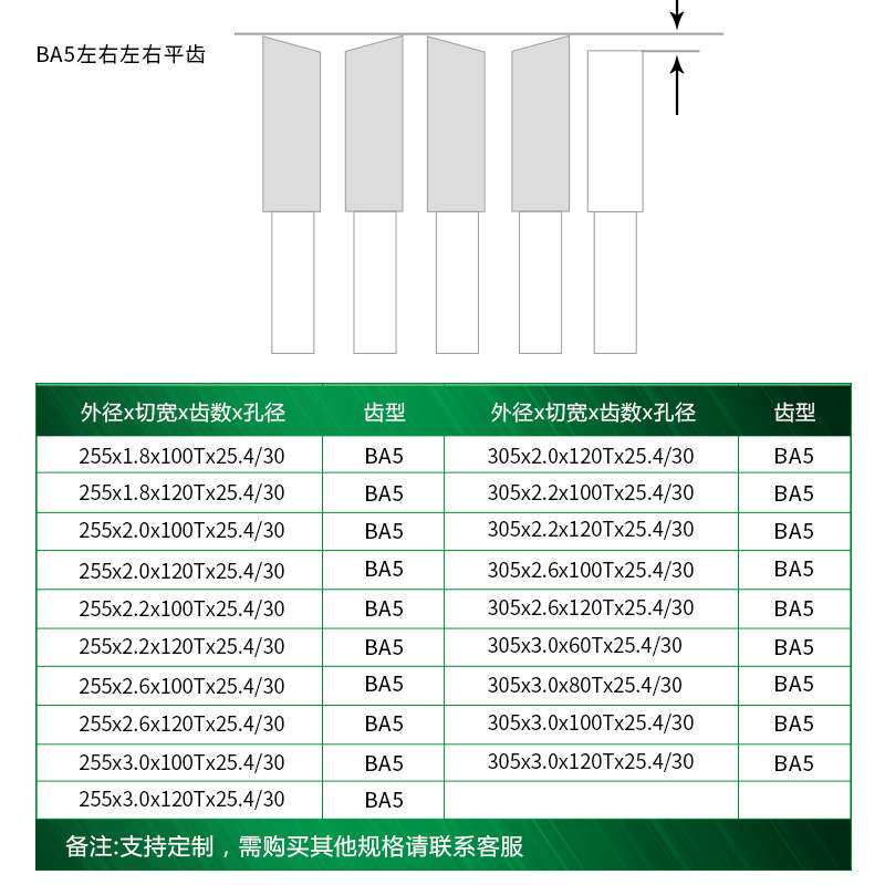 合金锯片14寸切铝锯片相框锯片 切铝圆10寸-24寸铝型材高精度