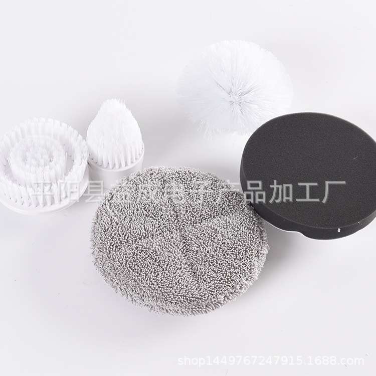 电动长柄清洁刷家用弯头浴缸玻璃清洁拖把无线充电旋转拖把专用