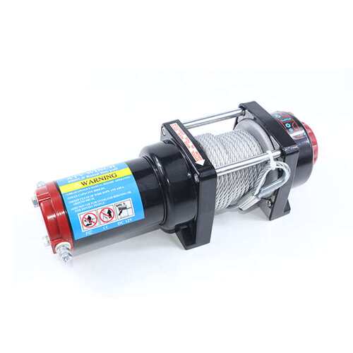 4500磅车载电动绞盘越野车牵引自救小吊机12v24v便携自锁绞盘