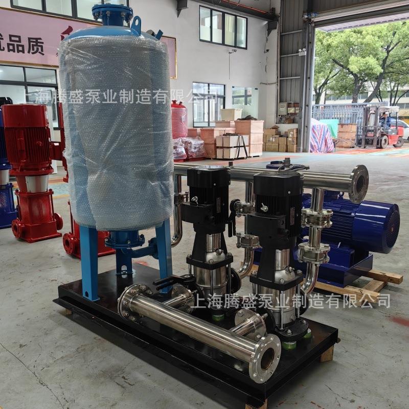 变频恒压供水设备小区二次加压CDLF不锈钢多级无负压智慧一体泵房