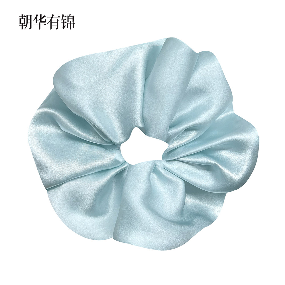 真丝发圈100%桑蚕丝大肠发圈发饰