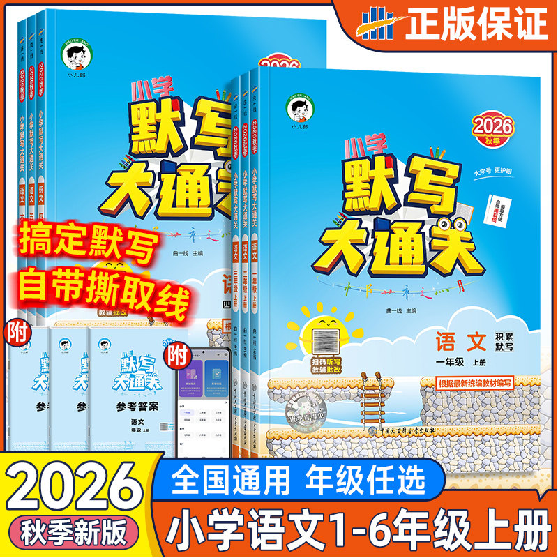 53默写大通关一二三四五六年级图片