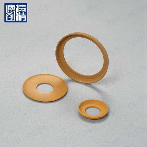 德创 加工PTFE+PI棒材管材 聚酰亚胺PI制品 PTFE填充PI材料零件