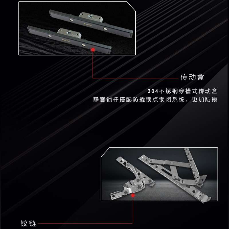 佛山厂家断桥铝门窗防盗铝合金系统平开窗封阳台隔音玻璃落地窗户