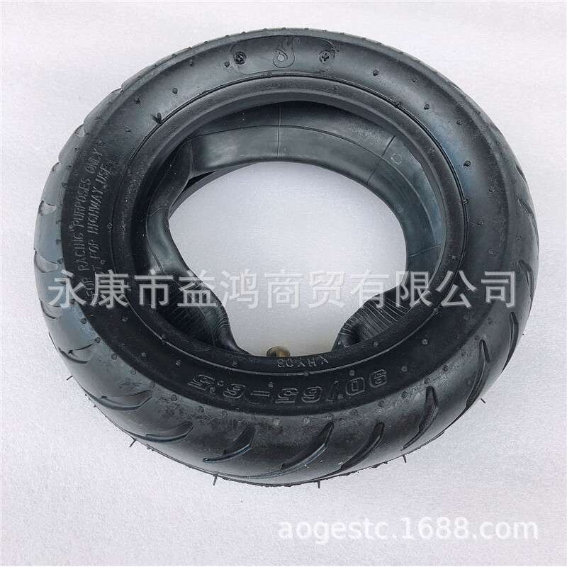 两轮高赛迷你摩托配件 49CC小跑车改装前90/65-6.5加厚内外胎轮胎