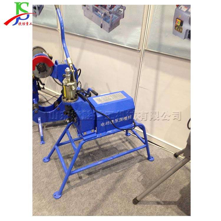 小型电动滚槽机 219管径镀锌管滚槽加工机 不锈钢管压槽机直销