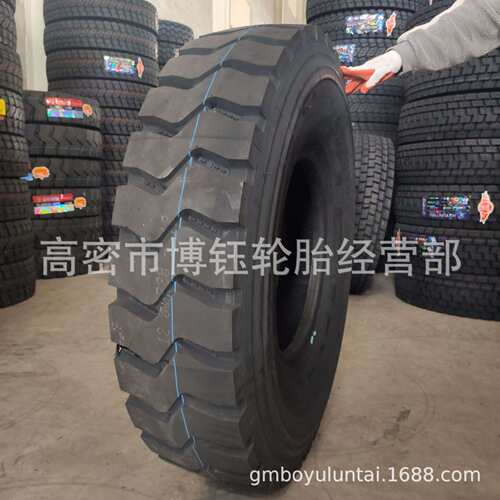 虎运1000 1100 1200R20 全钢丝货车卡车矿山工程轮胎 CM907花纹