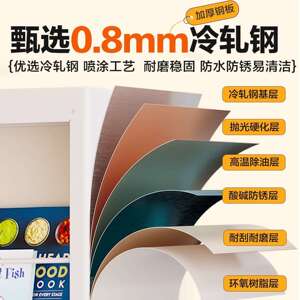 门后书架超薄钢制儿童收纳置物架家居铁艺环保无甲醛门后置物架