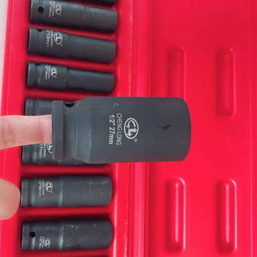骋龙1/2寸加长气动套筒扳手电动铬钼钢五金工具套头维修套管棘轮