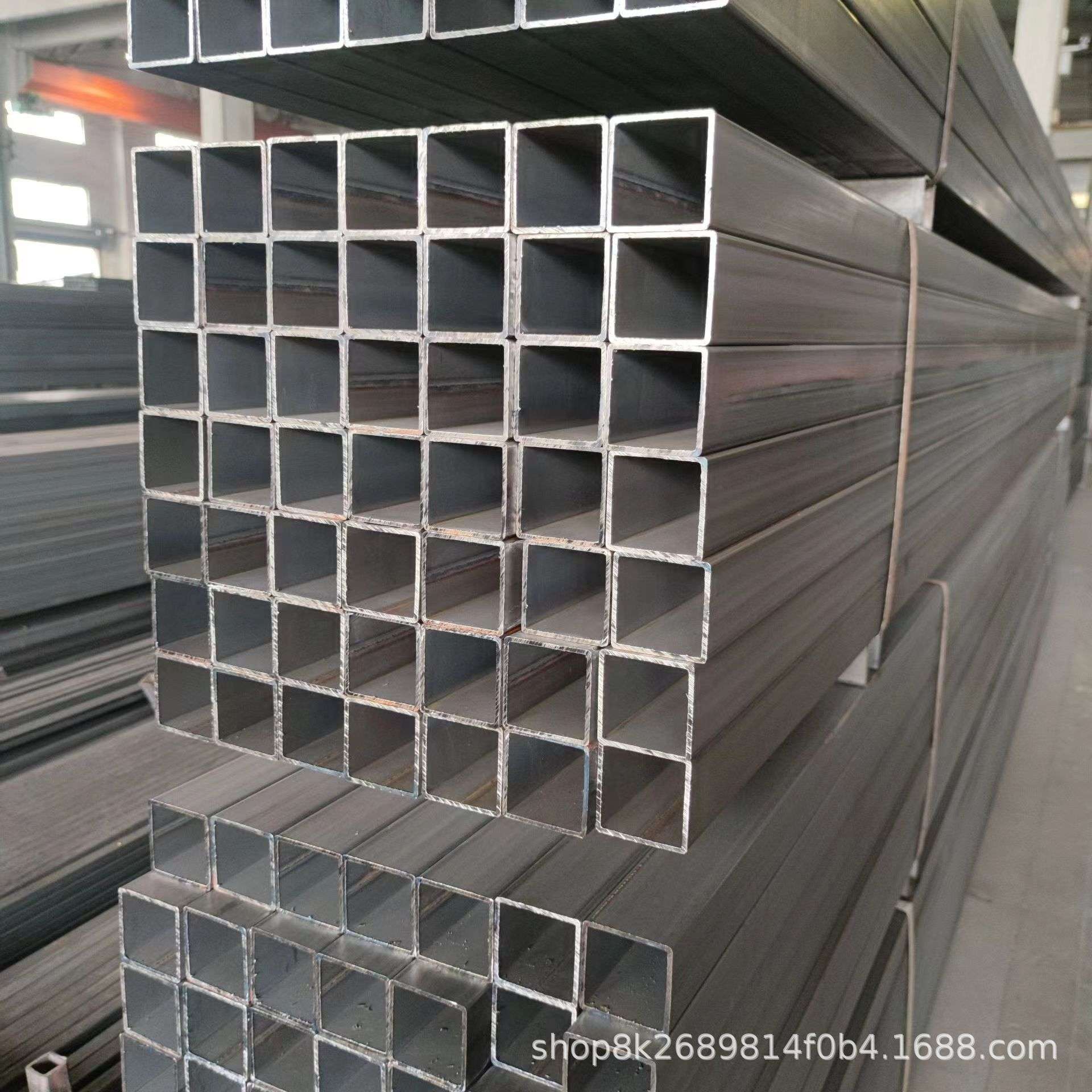 焊管厂120*120方管 50*70方管 40*80冷轧管 钢结构用焊管规格多样
