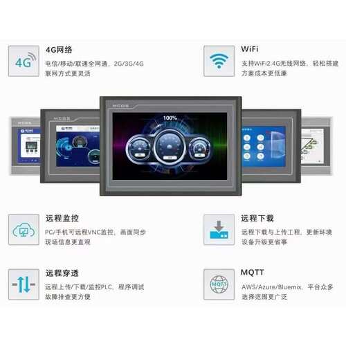 MCGS昆仑通态触摸屏TPC7022/7032/1021/1031/1231/1431/1530Ni/Nt
