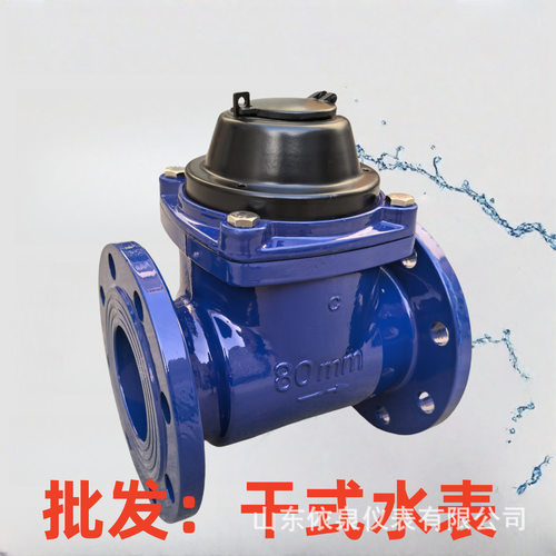 螺翼式水表干式可拆式法兰2寸机械DN1004寸DN150水控仪表数显