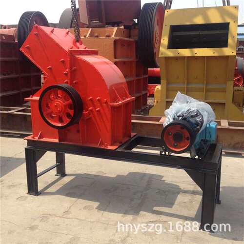 小型锤式打砂机 PC300*200花岗岩粉碎机 建筑垃圾砖瓦锤破细碎机