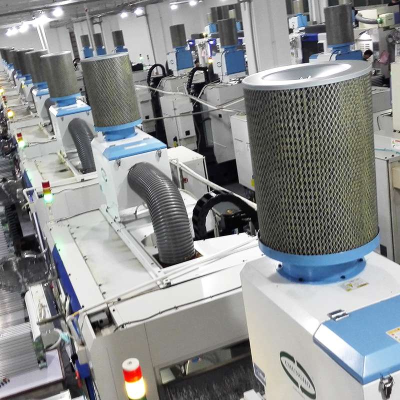 车床过滤棉式净化器 CNC加工中心油雾收集器DMS-20清好厂家现货
