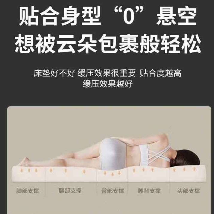 席梦思床垫家用软硬两用20cm厚双人1.8米1.5出租房经济型弹簧床垫