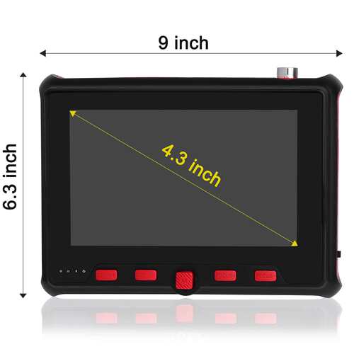 CCTV Tester 4-in-1 Camera Tester  8MP AHD TVI CVI工程宝监控