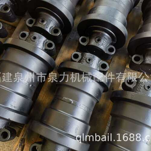 微挖配件PC18承重轮小型微型挖掘机履带底盘轮挖配件