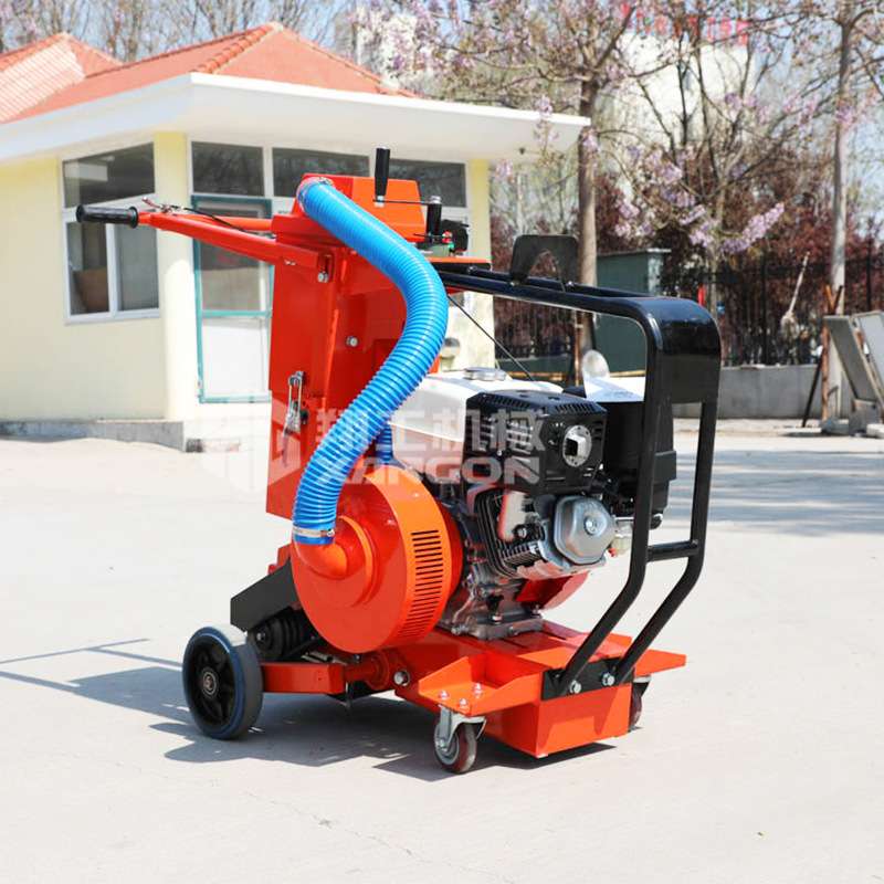 小型手推式吸尘开槽机沥青公路混凝土地面裂缝降尘切槽扩缝机