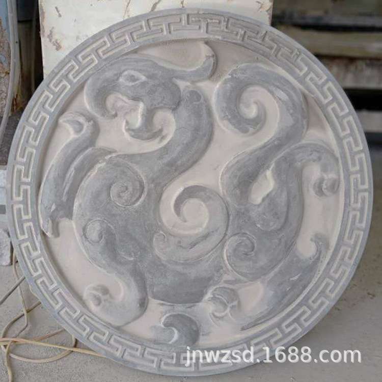 公园石材地板雕花价格 广场花岗岩浮雕地板加工 地面石板雕刻图案