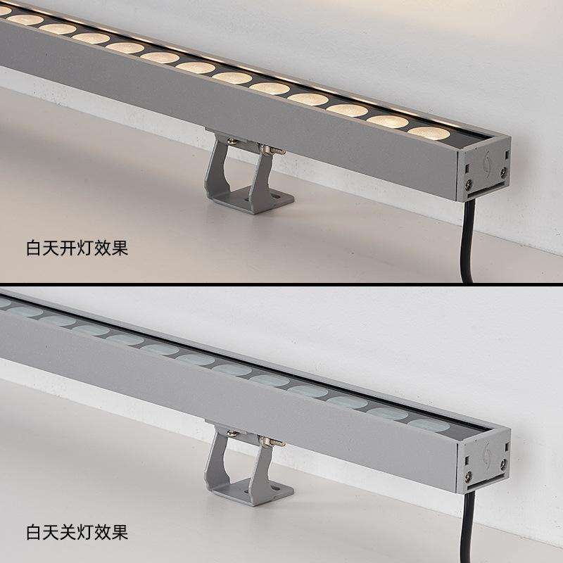 led洗墙灯户外防水室内婚庆射灯室外招牌外墙桥梁亮化照明灯具24v