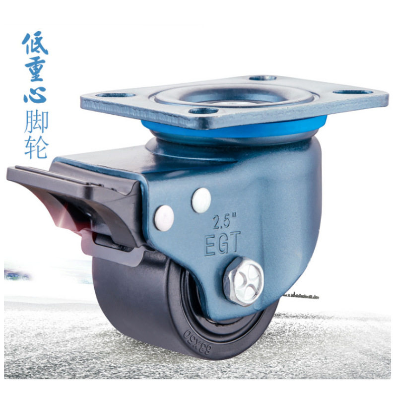 荣纳德2.5寸3寸重型巨无霸低重心万向轮600kg工业设备尼龙PA脚轮