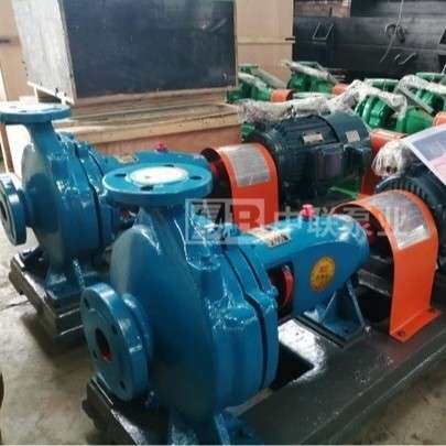 长沙中联泵业 is125-100-400单级离心清水泵22kw卧式离心泵