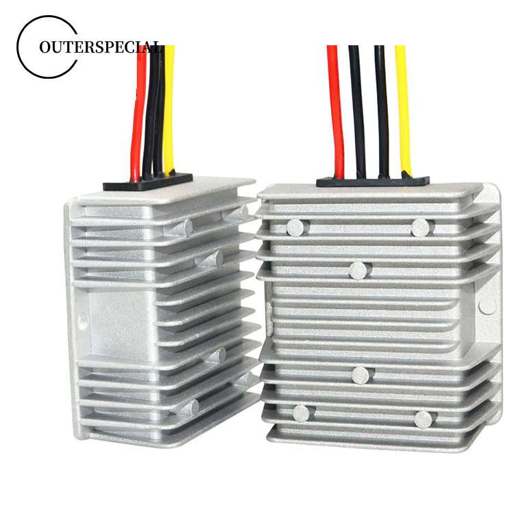 12V/24V转48VDC-DC车载直流房车充电器30V-60V适用房车充电自动识