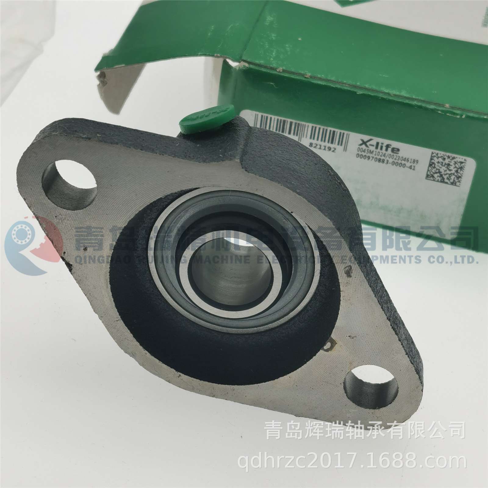 I-N-A RCJTY17带法兰轴承座单元 GYE17-KRR-B 双螺栓法兰式轴承座