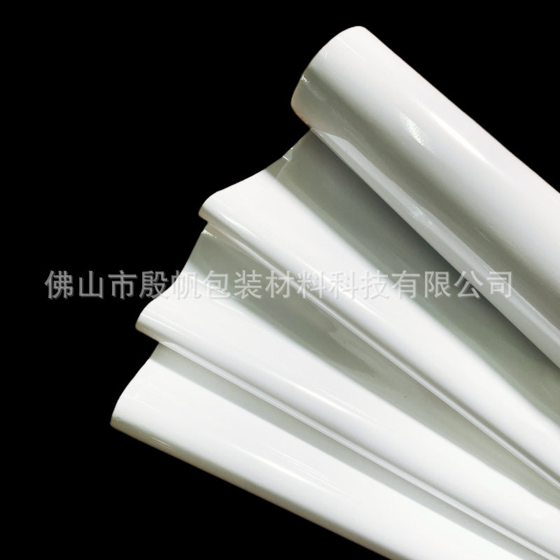 白色粉箔亮白哑白颜料箔PPABS塑胶纸张通用烫金纸