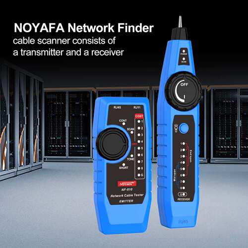 NOYAFA 精明鼠 NF-810英文版寻线仪 Network Cable Tester
