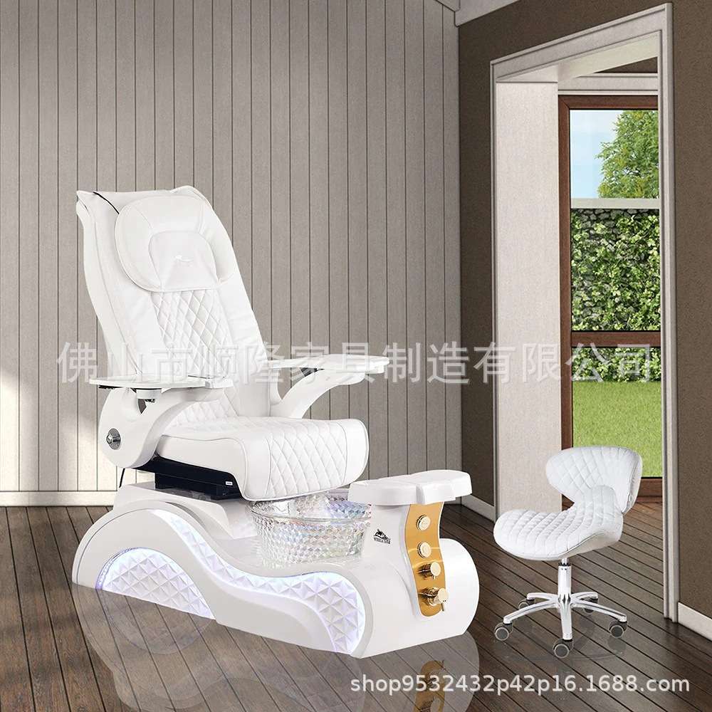 足浴沙发电动美甲躺椅足疗店修脚泡脚沙发洗浴桑拿采耳足疗按摩床