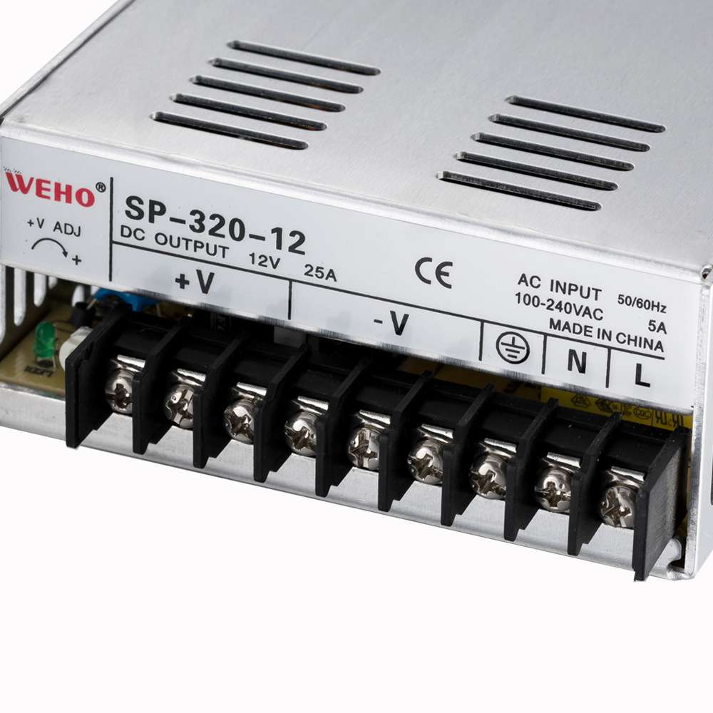 伟豪320带PFC单组输出直流稳压开关电源带PFC功能5V12V24V48V电压