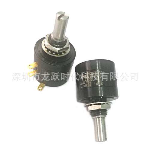 SAKAE思博22HP-5-2K±5% ±0.3% 5圈可调电位器电阻线绕电位计